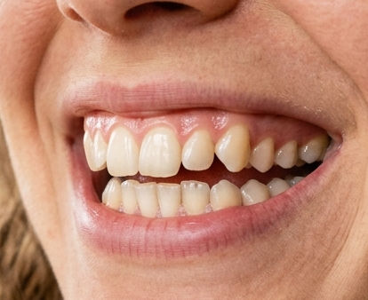 Invisalign antes — clínica odontológica em Cuiabá